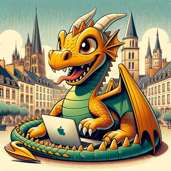 photo #3 Dragon Graoully - Metz - Cathédrale - Ordinateur Portable - Moov'Numeric